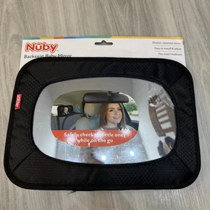 Nuby - Flat Back Seat Mirror Black - Picture 1 of 2