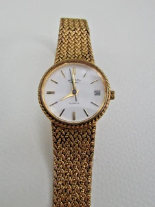 Rotary LB3004 Gold Plated White Dial Women's Watch (For Service Or Repair) - Picture 1 of 7