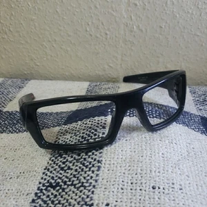 Oakley Gascan Herren Sonnenbrille Gestell schwarz guter Zustand 60-15-128 nur Gestell - Bild 1 von 10