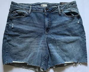 NEW WITH TAGS AVA & VIV HIGH RISE STRETCH PLUS SIZE 20W 7 In inseam - Picture 1 of 7