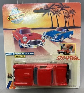 Coche de juguete vintage de metal fundido "50's American" - Acción retroceso - Sin usar, en caja - Imagen 1 de 6