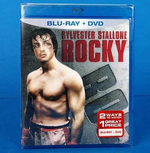 Rocky (Blu-Ray + DVD) NEW Widescreen Sylvester Stallone, Talia Shire, Burt Young - Picture 1 of 3