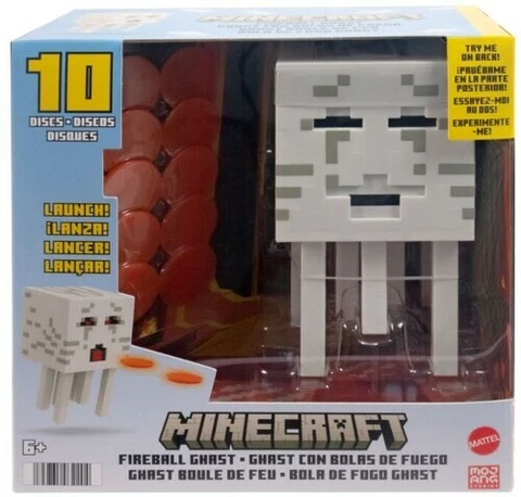 WB  Mattel Collectible - Minecraft Fireball Ghast (Action Figure) Cover