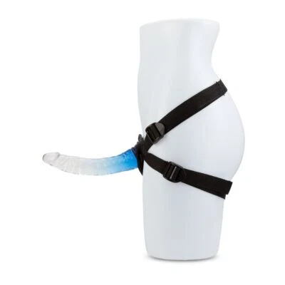 Kit de arnés con correa con consolador anal realista punto G Dong juguetes sexuales Foto 1 de 4