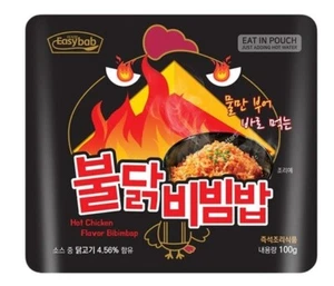 3Pcs Korean Military Food Camping Hot Spicy Buldak Rice Fire Chicken - Picture 1 of 1