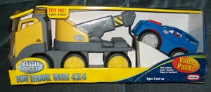 Little Tikes Rugged Riggz TOW TRUCK SEMI w/ 4x4 NEW IN PACKAGE (6416) RARE VHTF - Picture 1 of 6