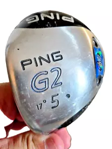 PING G2 5 Fairway Wood 17 Degrees Graphite TFC 100 Stiff Black Dot Left 44in - Picture 1 of 8