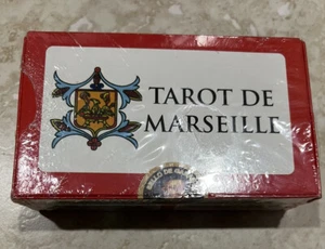TAROT DE MARSEILLE/ MARSELLA 78 Cartas A Todo Color Y Folleto Con Instrucciones - Picture 1 of 4