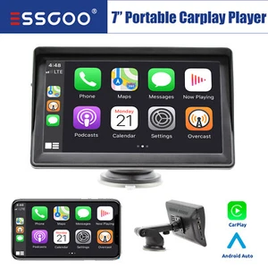 Tragbar Autoradio 7 Zoll Apple Carplay Android Auto USB TF Mirror Link Bluetooth - Bild 1 von 13