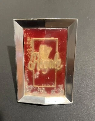 77-85 Oldsmobile Delta 88 Royale Rejilla Cromo Cabezal Panel Ornamento Emblema Foto 1 de 2