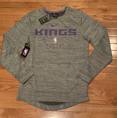 Men's Sacramento Kings Nike Practice Fleece NBA Spotlight Sweatshirt NWT Small Cover