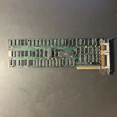 IBM 1501483 XM 8 Bit ISA Monochrome Video Card w/Parallel Printer - Image 1 of 4