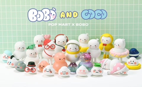 POP MART BOBO & COCO Balloon Series Blind Box Confirmed Figure Cover