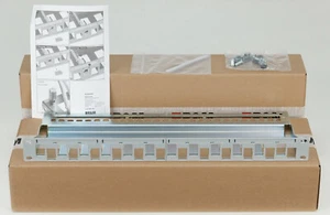 Lot of 2 R&M R305119 19"1U Patch Panel 24Port Empty / 19" 1HE Rack 24 Port leer - Afbeelding 1 van 5