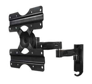TV Wall Mount Heavy Duty Full Motion Tilt Swivel rotate Double Arm Fits upto 47" - Picture 1 of 5