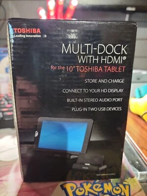 Toshiba PA3934U-1PRP Multi-Dock with HDMI for the 10" Toshiba Tablet - Image 1 of 2
