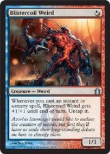 4 Blistercoil Weird - LP - Return to Ravnica - mtg - x4 4x