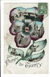 CPA-Carte Postale-Une pensée de Tunisie-Multi vues -1909 -VM11476 - Picture 1 of 2