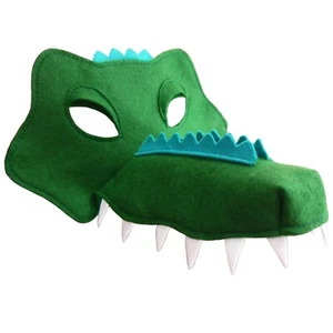 Crocodile Mask Halloween Costume Book day children's adult Theatre Headdress - Picture 1 of 1