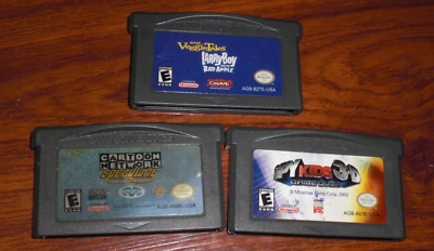 Cartoon Network Speedway Spy Kids 3-D Game Over VeggieTales Game Boy Advance GBA - Image 1 of 2