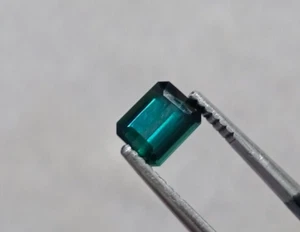 1.4 Natural Cut Blue indicolite Color Tourmaline Loose Gemstone From Afghanistan - Picture 1 of 13