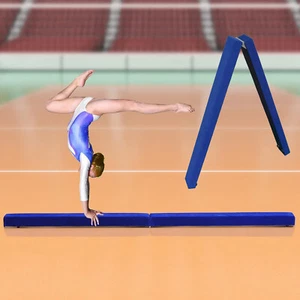 210cm Schwebebalken Turnbalken Balance Turnen Gymnastikbalken Trainingsgeräte DE - Bild 1 von 12