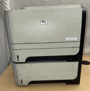 HP LaserJet P2055dn Workgroup Laser Printer Extra Storage Paper Tray Works Great - Picture 1 of 11