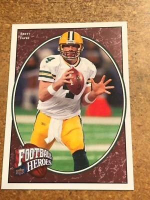 2008 Upper Deck Football Heroes # 6 Brett Favre - Image 1 of 2