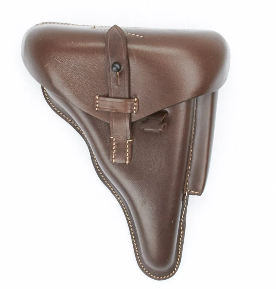 WH Pistolentasche Lederholster 08 DWM WKI Luger P08 WH, Holster braun