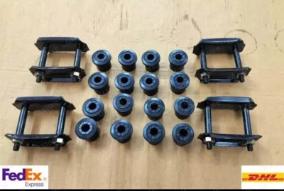 QTY 4 - LEAF SPRINGS SHACKLES & BUSH / FRONT & REAR-Suzuki Samurai 86-95 - Image 1 of 4