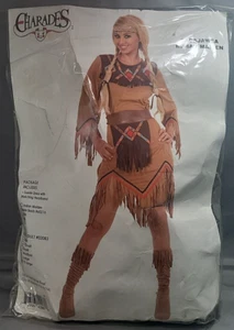 Sacajawea Womens Native American Indian Maiden Pocahontas Costume - Picture 1 of 6