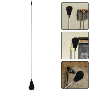  Portable Gutter Cleaning Wand - Roof Gutter Brush Tool With Detachable Poles - - Picture 1 of 12