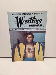 Vintage The Wrestling News Magazine #38 Bobo Brazil Jose Gonzalez 1976 - Picture 1 of 3