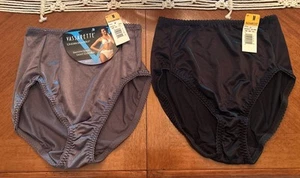 Vassarette Undershapers Womens HI Cut Light Control Brief SET OF 2 Sz M - Picture 1 of 3