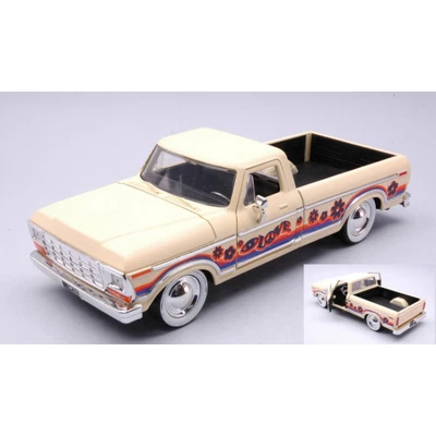 FORD F-150 1979 "I LOVE THE 70s" CREME 1:24 Jada Toys Movie Nouveau modèle - Photo 1/3