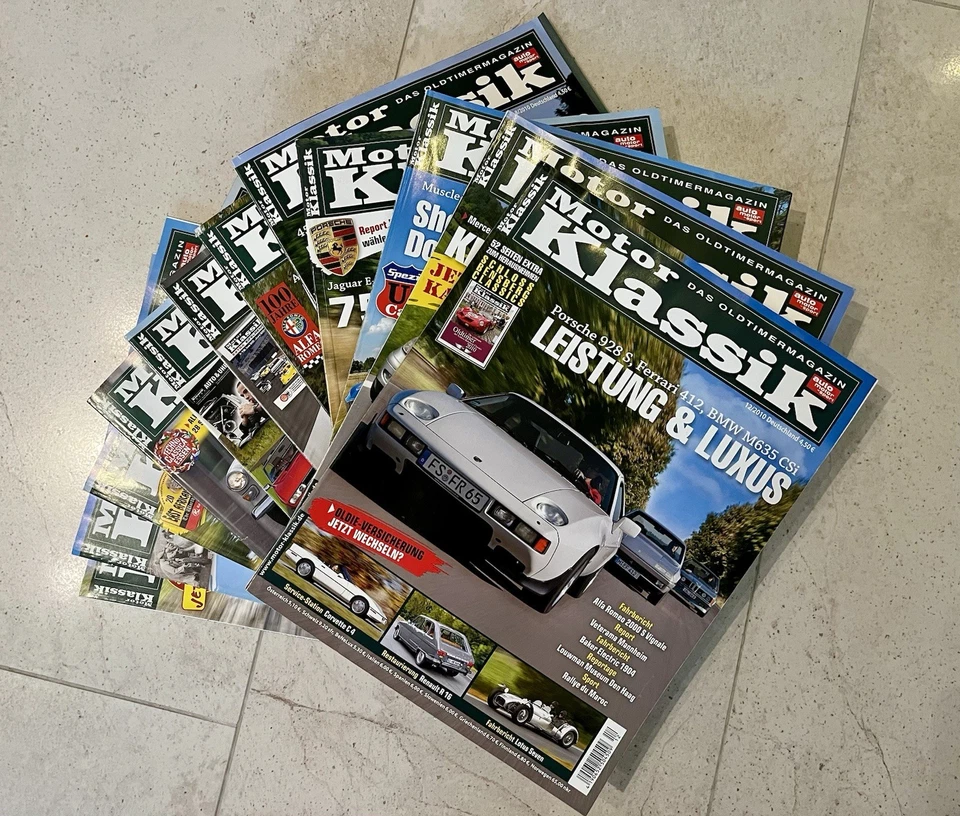 MOTOR KLASSIK Sammlung 12 Hefte  kompletter Jahrgang 2010 Bestzustand - Bild 1 von 1