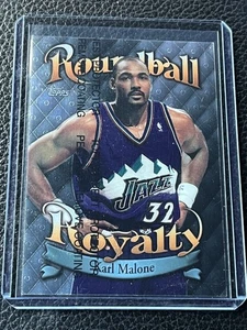 1998-99 Topps - Roundball Royalty Karl Malone #R15 - Protective Coating - Picture 1 of 6