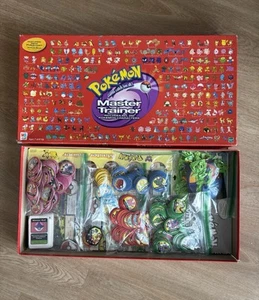 Juego de Mesa Pokemon Master Trainer 2001 Dorado Vintage Hasbro Rojo ENVÍO GRATUITO - Imagen 1 de 18