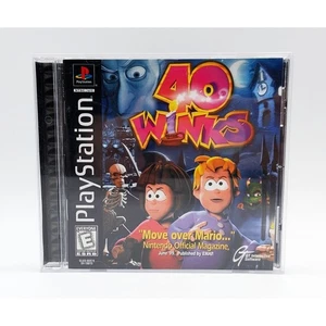 40 Winks (Sony PlayStation 1, 1999) Complete, Tested & Working - Bild 1 von 4