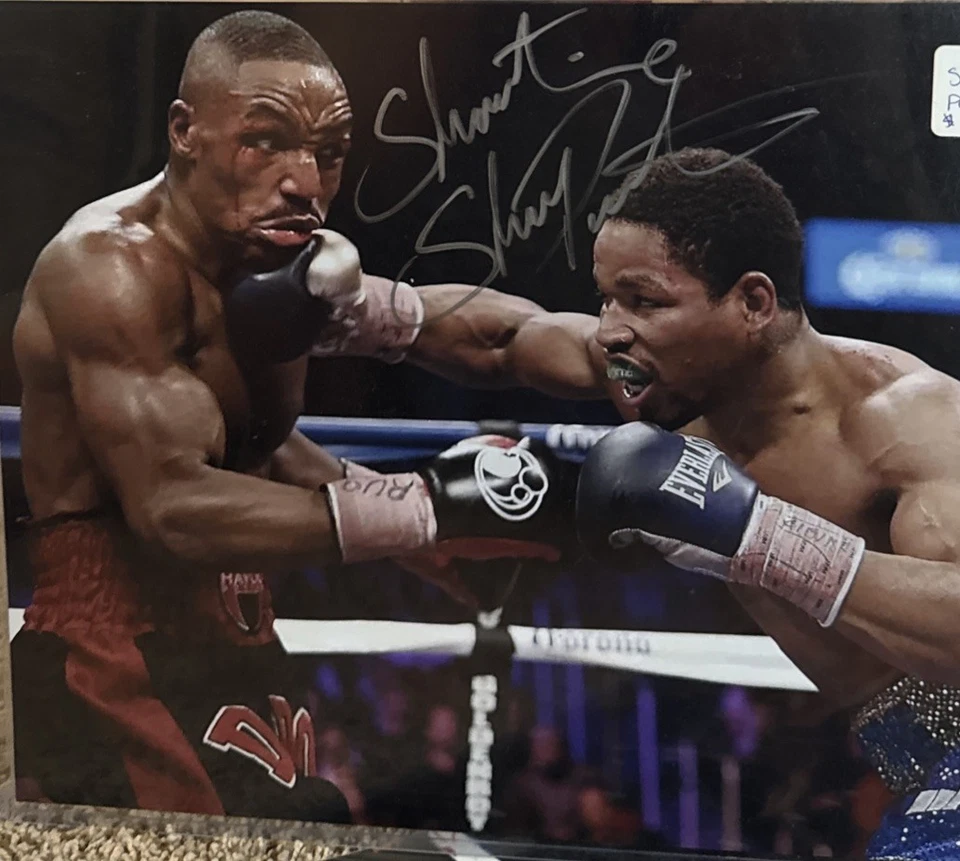 Shawn Porter “Welterweight Champion" Signed 11x14 Color Photo Hologram - Image 1 of 2