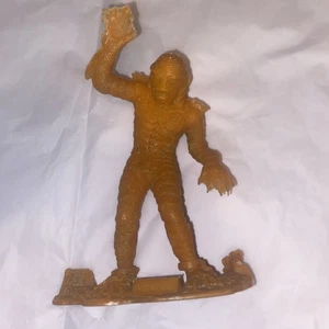 Vintage MARX CREATURE from the BLACK LAGOON MONSTER Orange 1963 - Picture 1 of 8