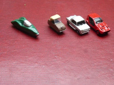 Modellautos 1/87 H0 Kleinwagen Goliath alt selten Plastik Resin Eisenbahn - Bild 1 von 3