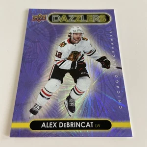 NHL Card-Alex DeBrincat-Purple Dazzlers-UD1 2021-22-Chicago - Bild 1 von 2