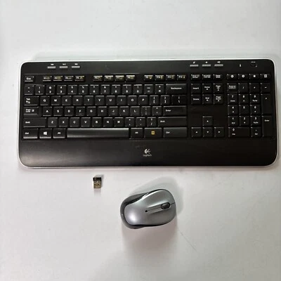 Logitech Wireless Keyboard & Mouse K520r M325 - Image 1 of 4