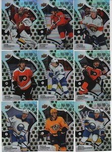 2021-22 Upper Deck Allure 1917 NHL Shield Refractor 12 RC lot Zegras Pilon +++