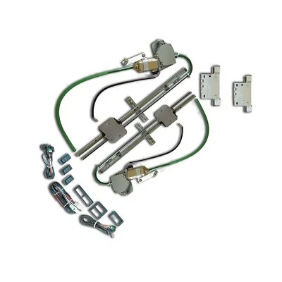 49-56 - / Fits - Power Window Kit run heavy-duty hot rod felt hardware - Image 1 of 4