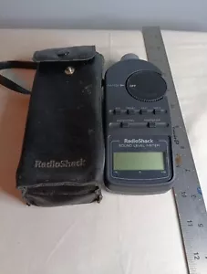 Radio Shack Sound Level Meter Cat No 33-2055 With Case - Picture 1 of 9