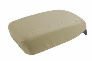 Fits 2009-2010 Kia Optima PVC Leather Console Lid Pull Over Cover Beige - Picture 1 of 11