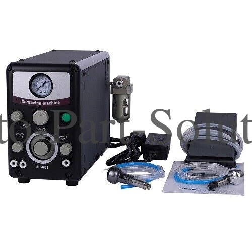 110V/60HZ Jewelry Pneumatic Engraving Machine Pneumatic Engraver Double Head NEW - Image 1 of 4