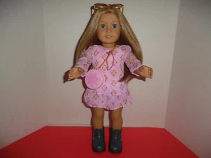 OOAK American Girl Doll Caramel Hair, Blue Eyes  - Picture 1 of 8
